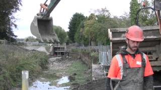 Dudbridge Locks Stroudwater Navigation  Brickwork Mortar and Concrete November 2013 [upl. by Eek203]