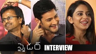 SPYDER Team Special Interview  Mahesh Babu  Rakul Preet Singh  TFPC [upl. by Arac856]