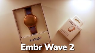 Embr Wave 2 Bracelet Unboxing  Review [upl. by Aselehc903]