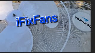 Ep 7 quotiFixFansquot oscillating lasko tornado fan fans [upl. by Acimak]