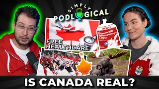 Canadians Discuss Canadian Stereotypes  SimplyPodLogical 15 [upl. by Nohj287]