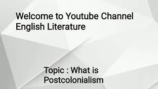 What is Postcolonialism Postcolonialism Term Postcolonial Studies Concept Explained in UrduHindi [upl. by Afas]