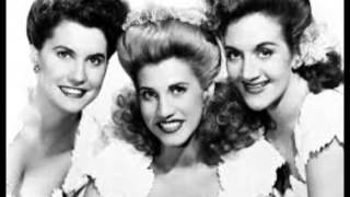 The Andrews Sisters  Beer Barrel Polka Roll Out The Barrel  1956 [upl. by Enicnarf]