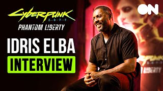 Idris Elba Interview Cyberpunk 2077 Phantom Liberty amp Acting In Gaming [upl. by Mylander748]