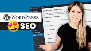 SEO in WordPress 👉 Permalink Einstellungen WordPress Tutorial deutsch [upl. by Ahseket]