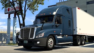 ATS 148 Freightliner Cascadia 125 from Flagstaff AZ to Santa Fe NM Realistic Driving [upl. by Aiuqenehs]