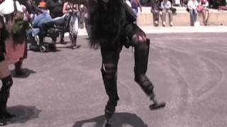 WETA Legs stilts at Maker Faire [upl. by Gorga798]