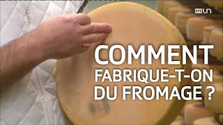 Le fromage à raclette  Sa fabrication en Suisse  ABE [upl. by Ueihttam]