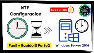 NTP Configuracion  Windows Server 2016  Parte 2 [upl. by Darbie]