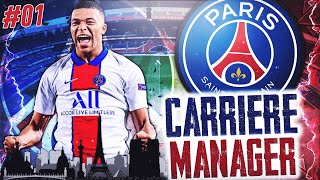 FIFA 22 Carrière Manager PSG 01  REVONS PLUS GRAND [upl. by Adav]