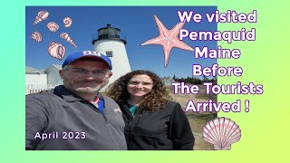 Springtime in Pemaquid Point  Exploring the Maine Coast [upl. by Rodolphe639]