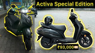 Taking Delivery of Honda Activa Special Edition 💥 Kya Deal Mili Activa Pe [upl. by Ihcalam528]