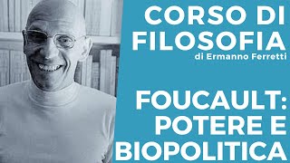 Foucault potere e biopolitica [upl. by Dnilasor]