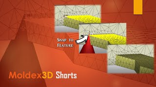 3D Simulation can Modify Geometry as Easily as 2D Simulation  Moldex3D Shorts  Modify Thickness [upl. by Mattie241]