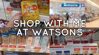 Shop With Me at Watsons Haul June 2022 up to 70 OFF [upl. by Brunhild857]