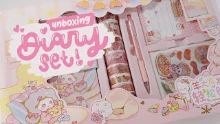 • Haul Buku Diary Set Super Lengkap dan Murah dari Tiktok Shop  Cocok untuk journal pemula • [upl. by Lovel]