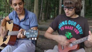 Paolo Nutini quotCandyquot cover by quotTho Boys in the Forestquot  folding acoustic guitar amp ukulele jam [upl. by Clara]