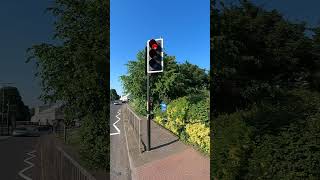 Watton Thetford Road A1075 PEEK TLED Traffic Lights Puffin Crossing [upl. by Wini43]