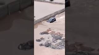 car stuck in a flooded area atrangicarkur automobile rain carmodificationinindia ytshorts [upl. by Nishi]