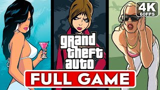 GTA TRILOGY DEFINITIVE EDITION Gameplay Walkthrough FULL GAME 4K 60FPS PS5  No Commentary [upl. by Tekcirk]