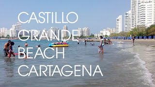 Castillo Grande Beach Cartagena Colombia [upl. by Ahsienak]