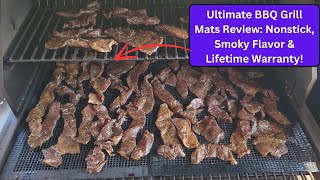 Ultimate BBQ Grill Mats Review Nonstick Smoky Flavor amp Lifetime Warranty [upl. by Naej]