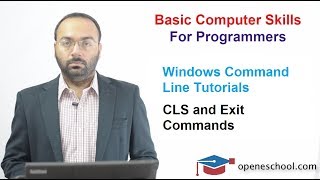 Windows Command Line Tutorials  Tutorial 3  Exit and Cls commands [upl. by Douty]