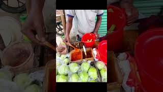 Special পেয়ারা মাখা চাট  streetfood food indianstreetfood [upl. by Dorcy]