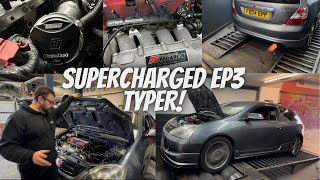 Supercharge your Honda Civic EP3 Typer Now [upl. by Ocicnarf]