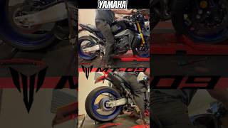 Yamaha MT09 with Mivv exhaust and ECU flash Dyno run [upl. by Asiole]