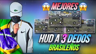 ✅Los Mejores Custom Hud A 3 Dedos Para Free Fire En 2023🔫 [upl. by Nodnarb]