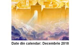 SărbătoriEvenimenteCalendar DECEMBRIE 2018 [upl. by Chapell]