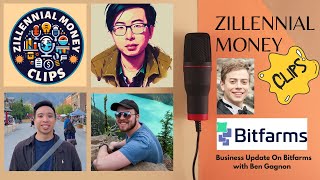 We Watched The Bitfarms CMO Ben Gagnon Interview So You Dont Have To  Zillennial Money Clips [upl. by Yaffit]