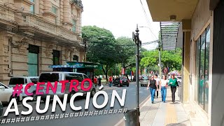 Recorriendo ASUNCIÓN ZONA CENTRO I PARAGUAY I 4K Walking Tour VLOG [upl. by Notnil]