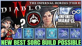 Diablo 4  New Best TRILLION DPS INFINITE Mana Sorcerer Chain Lightning Build  OP S5 Combo  Guide [upl. by Itsud]