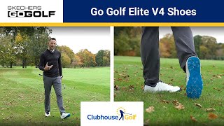 Skechers Go Golf Elite V4 Golf Shoes [upl. by Ronen615]