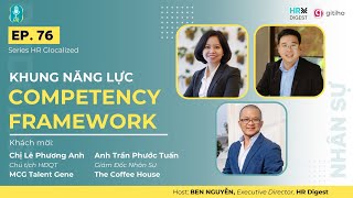 KHUNG NĂNG LỰC  COMPETENCY FRAMEWORK  HR GLOCALIZED  PODCAST NHÂN SỰ EP76 [upl. by Llereg]