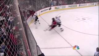 Ilya Kovalchuk crossbar in 3rd LA Kings vs New Jersey Devils Stanley Cup Game 2 6212 NHL Hockey [upl. by Henig]