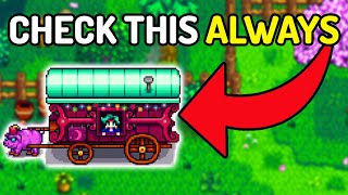 7 Things To Do Almost Every Day In Stardew Valley [upl. by Ordnasela]