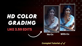 HD Color grading Like 359 edits  in alight motion  359 edits tutorial  nikks editz [upl. by Fern414]