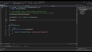 ASPNET Core  Chapter 5 LectureDemo App Builds  Summer 2024 [upl. by Desiri]