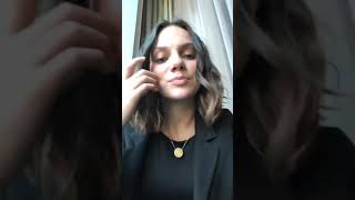 Dafne Keen live on instagram  19072019  HD [upl. by Nanoc]