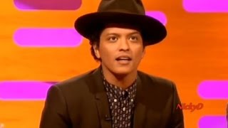 Bruno Mars on The Graham Norton Show 7th Dec 2012 [upl. by Grier]