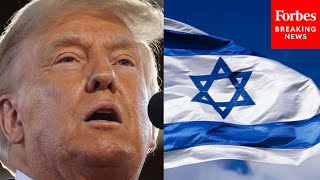 The United States Has To Support Israel Trump Touts Israel Record Slams Bidens [upl. by Boelter899]