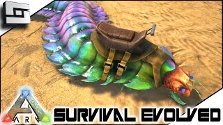 ARK Survival Evolved  ANTHROPLEURA CENTIPEDE TAMING S3E102  Gameplay [upl. by Ellebana]