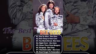 Bee Gees  Greatest Hits Golden Oldies Songs 60s 70s 80s  The Best Songs Of Bee Gees [upl. by Leuamme]