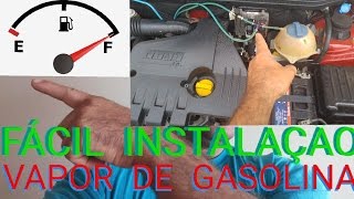 NÃO FAÇA ISSO NO SEU CARRO CONFIRA COMO INSTALEI O MEU VAPOR DE GASOLINA SítioGilSat [upl. by Auhsot]