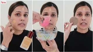 How To Apply  LAKME Foundation For Natural Looking Makeup [upl. by Aicital]