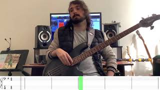 SIAMÉS  Mr Fear Bass Cover Tabs [upl. by God51]