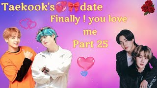 finally  you love me 💜part 25💜 taekookyoonmin love story bts btslogy taekook [upl. by Ymac824]